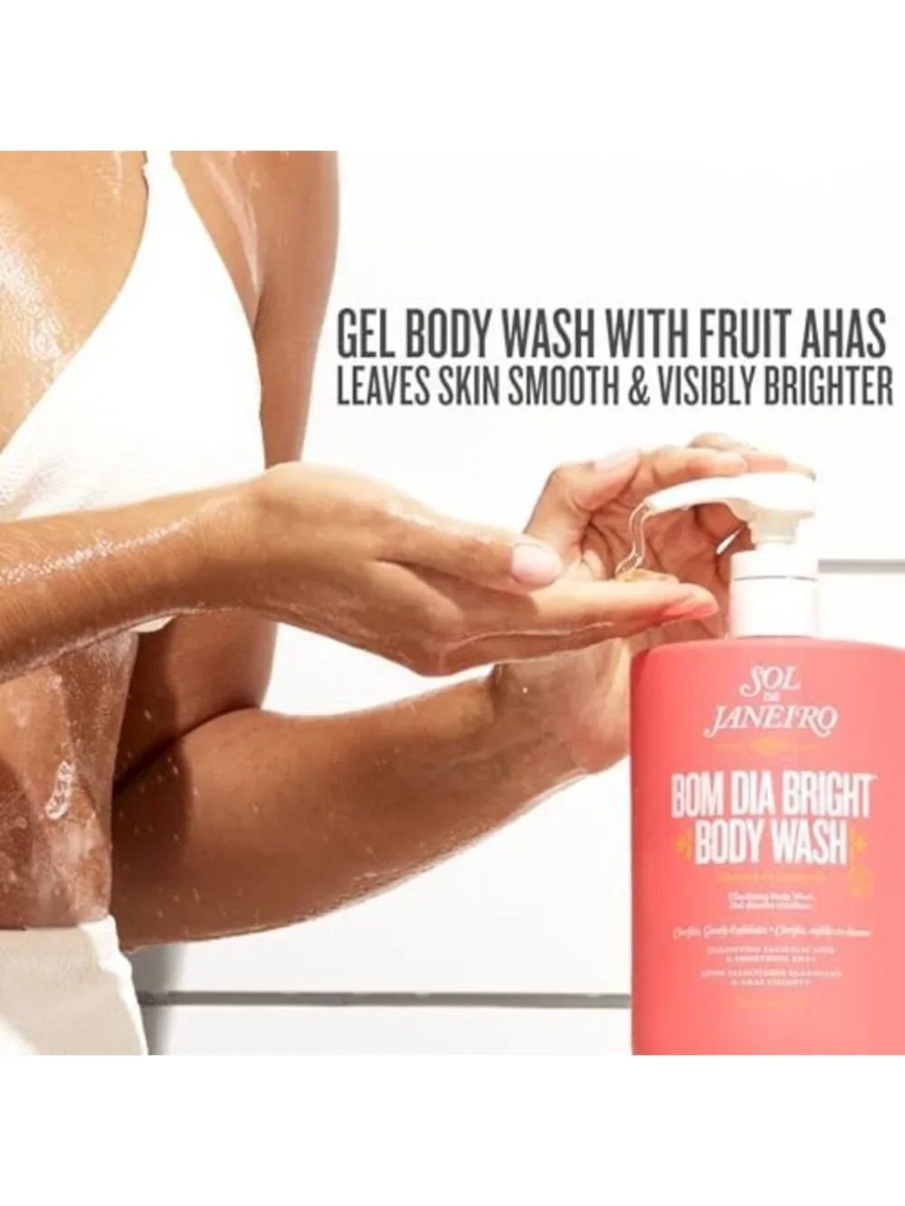 Brightening AHA BHA Body Wash for Glowing Skin | Clarifying & Refreshing